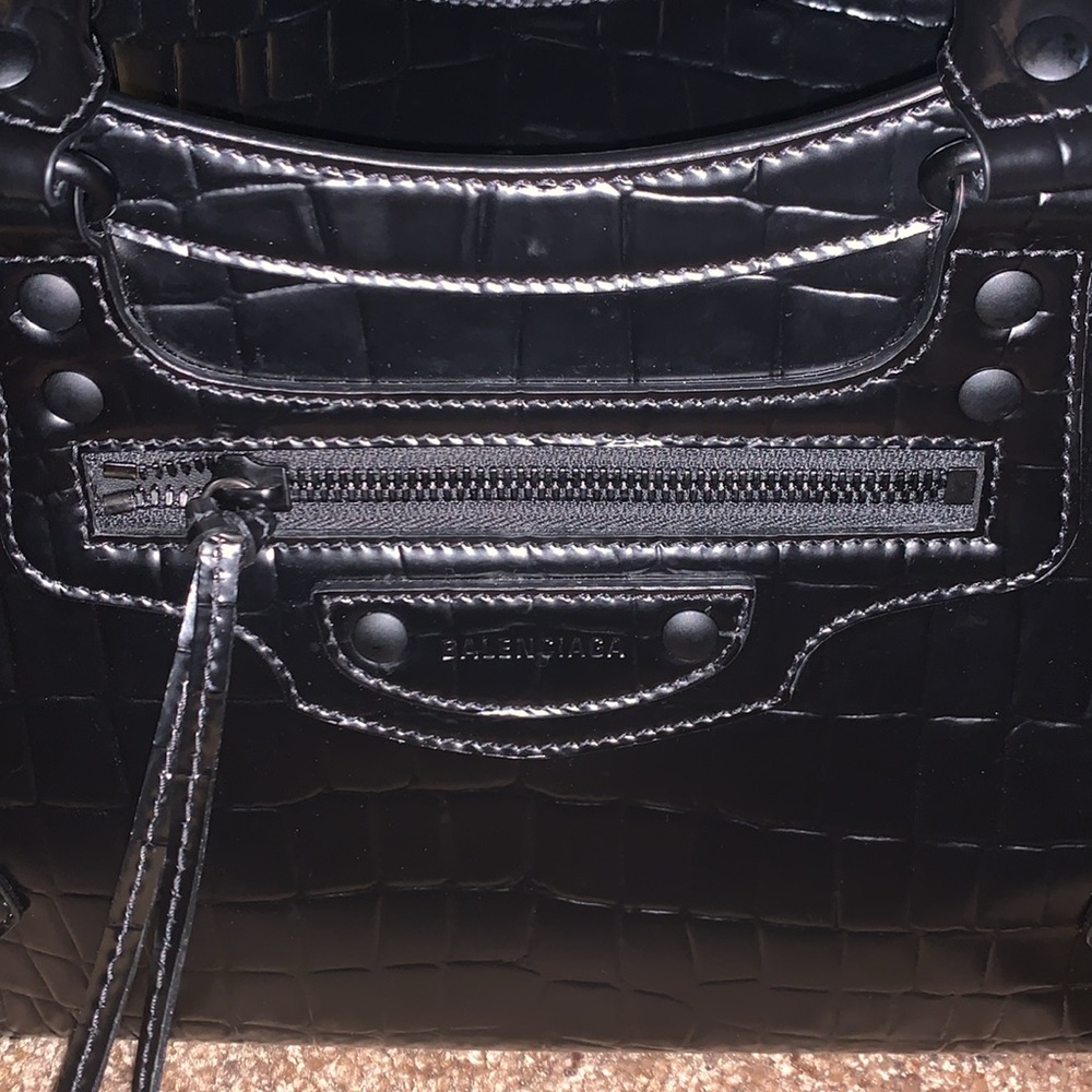 Balenciaga Neo city croc embossed - Picture 4 of 17
